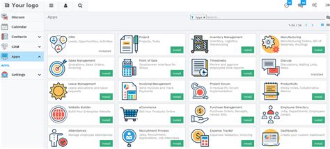 Open Source ERP system for small factories optimizing production